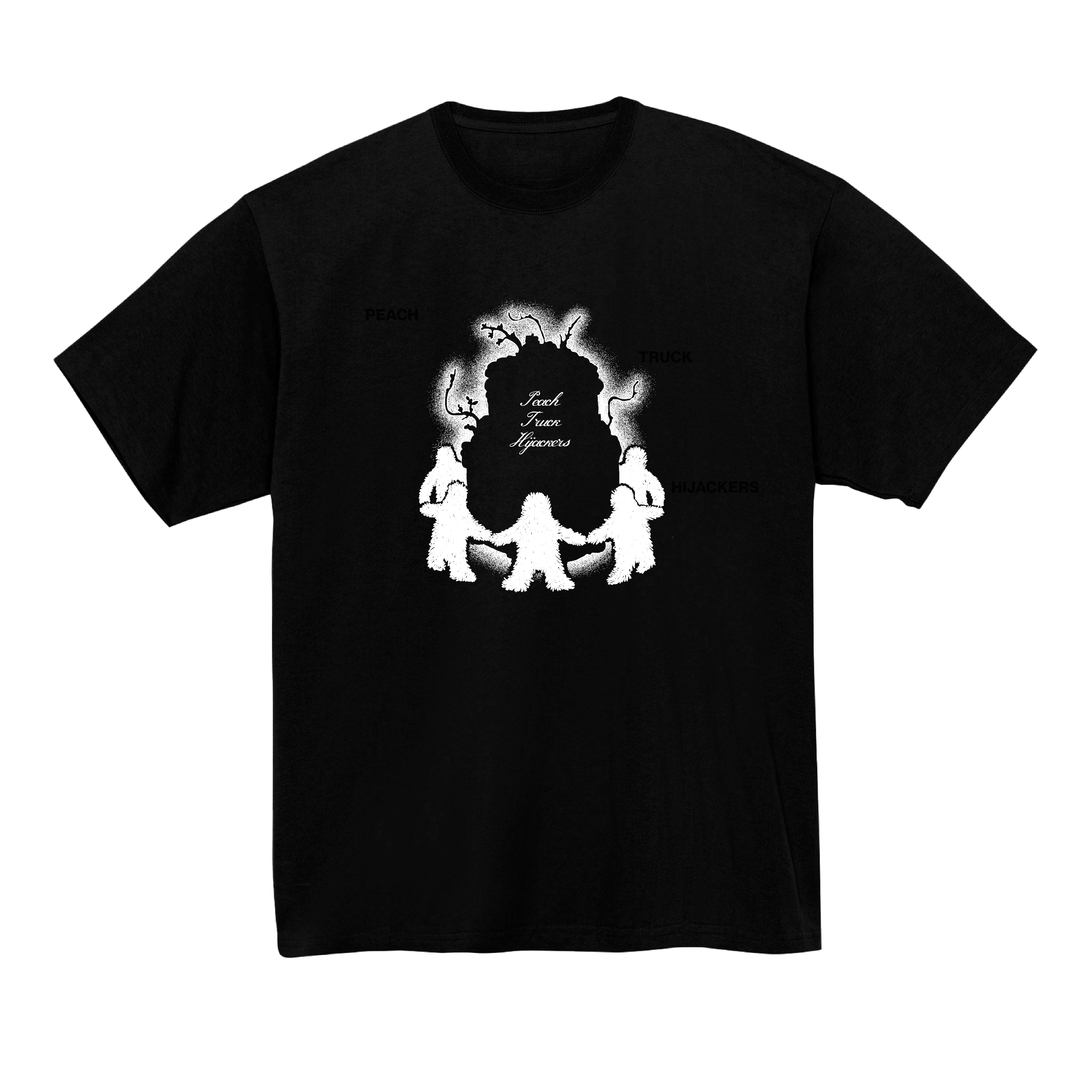 Peach Cake Tee (Black)